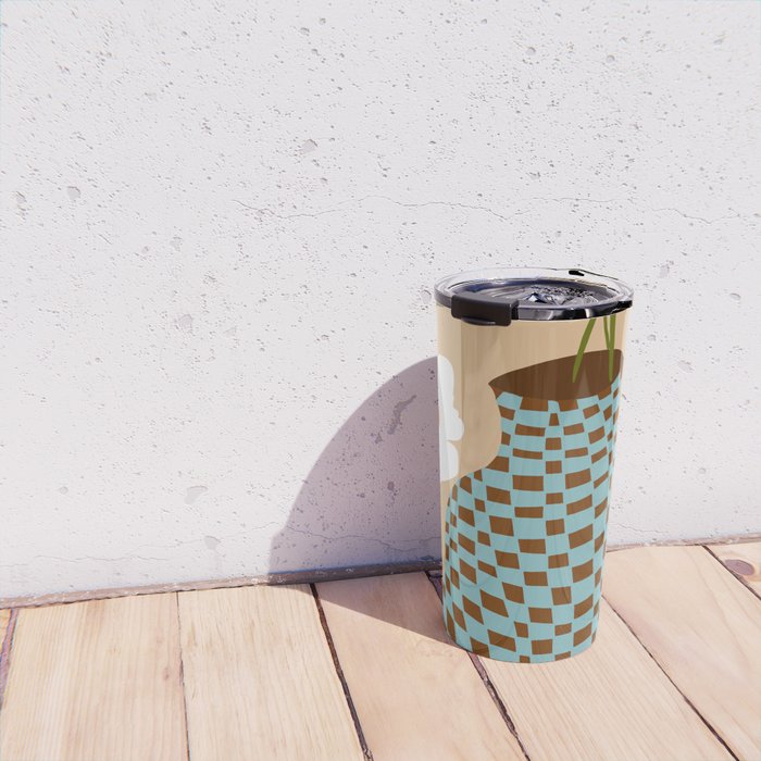 Party floral pottery  Travel Mug Gallery Image 4