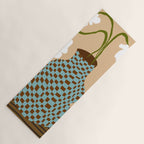 Party floral pottery  Yoga Mat Gallery Image 1