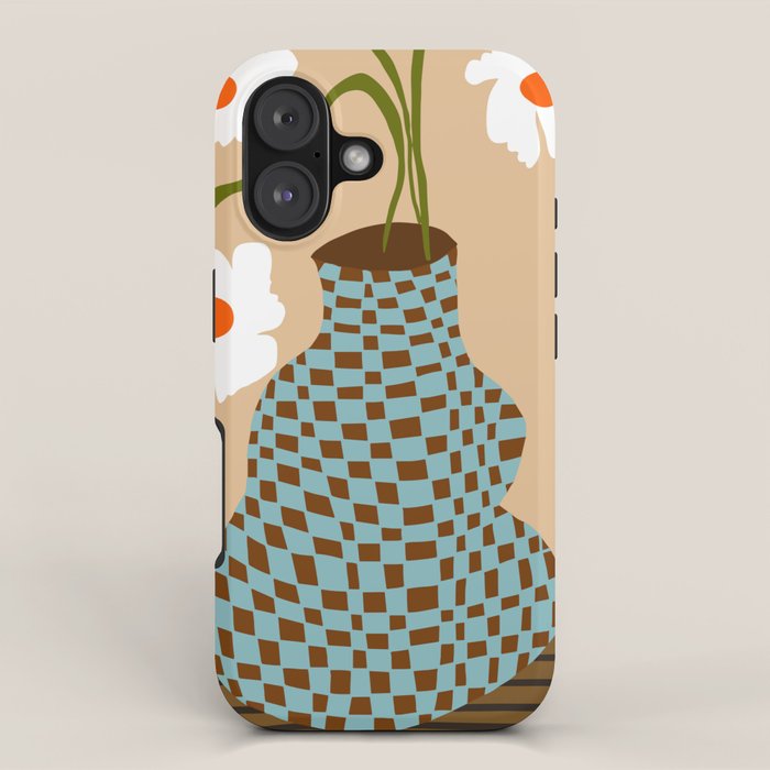 Party floral pottery  iPhone Case Gallery Image 1