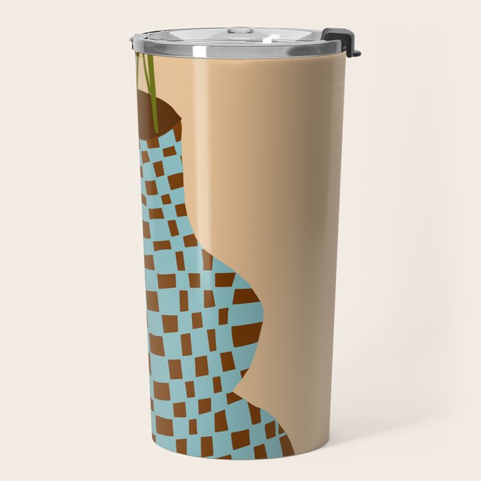 Party floral pottery  Travel Mug Gallery Image 2
