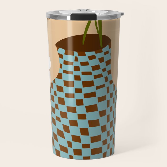 Party floral pottery  Travel Mug Gallery Image 1