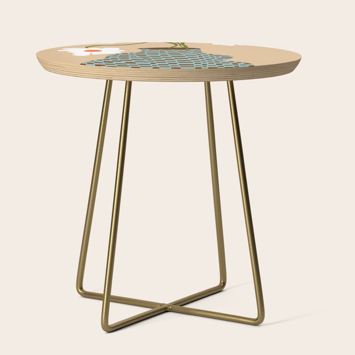 Party floral pottery  Side Table Gallery Image 1