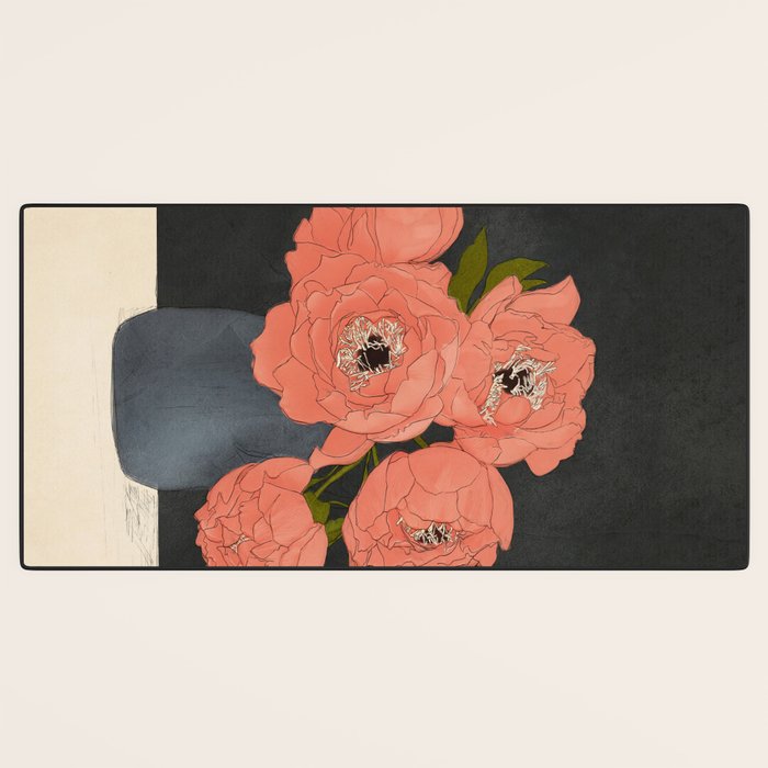 Bouquet Gift Red Desk Mat Gallery Image 3