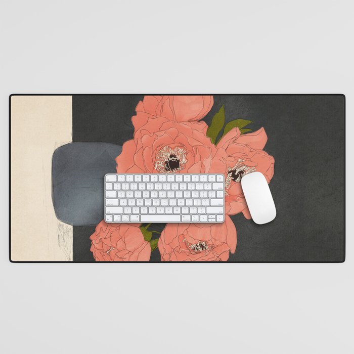 Bouquet Gift Red Desk Mat Gallery Image 1