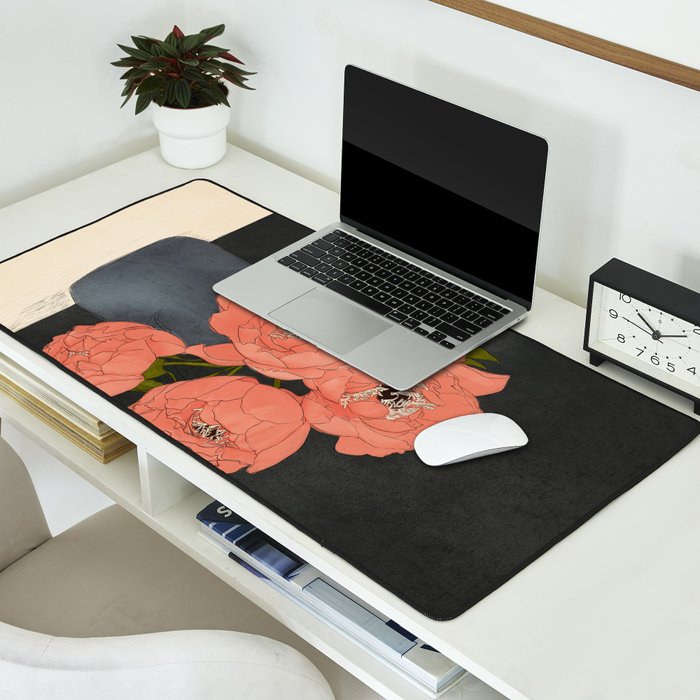 Bouquet Gift Red Desk Mat Gallery Image 2