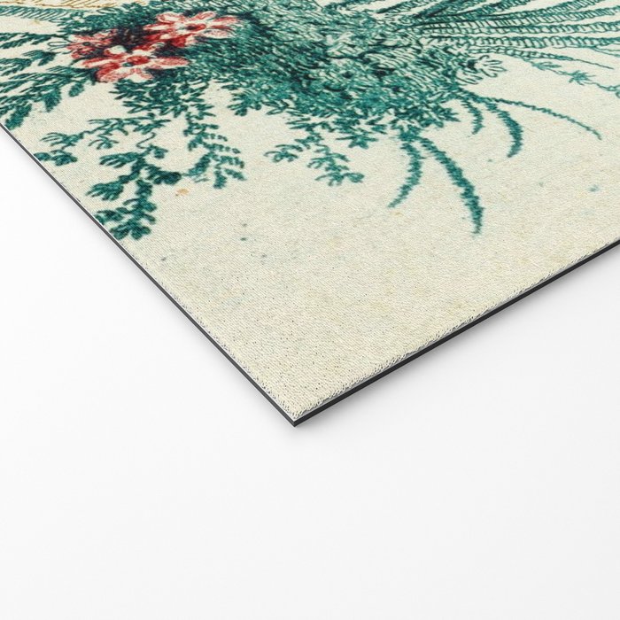 Enchanted Waterfall Garden 19th Century Chinoiserie Welcome Mat Gallery Image 2