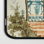 Enchanted Waterfall Garden 19th Century Chinoiserie Laptop Sleeve Gallery Image 3
