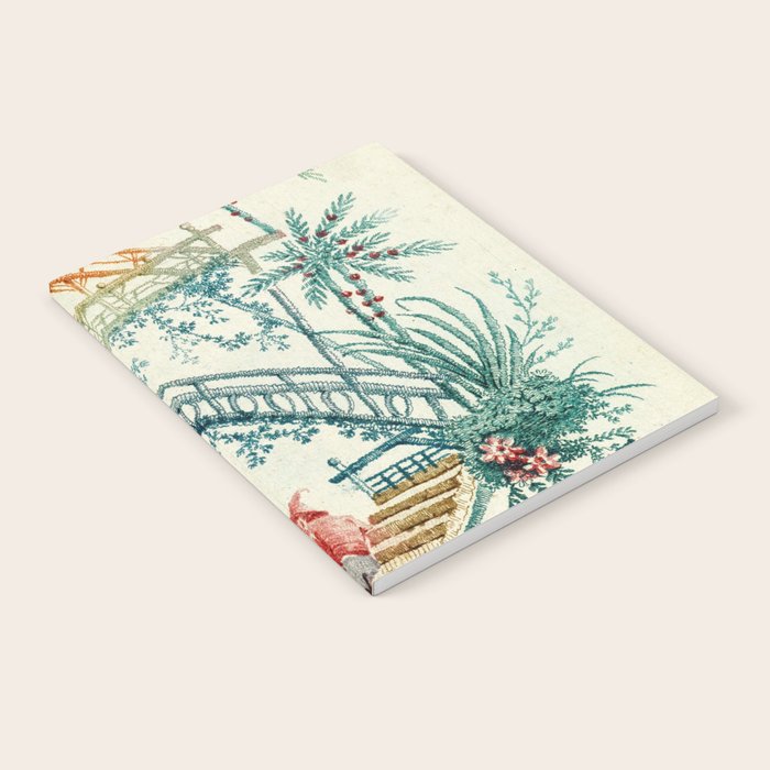 Enchanted Waterfall Garden 19th Century Chinoiserie Notebook Gallery Image 2