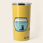 F is for freedom - the irony Travel Mug Gallery Image 1