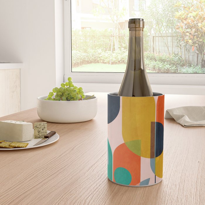 floral shapes III Wine Chiller Gallery Image 4