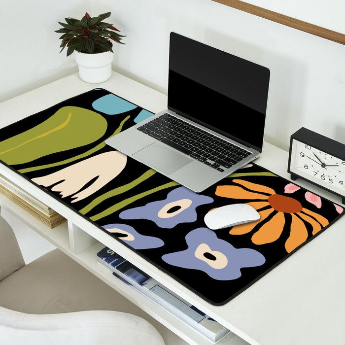 Golden Garden charm Desk Mat Gallery Image 2
