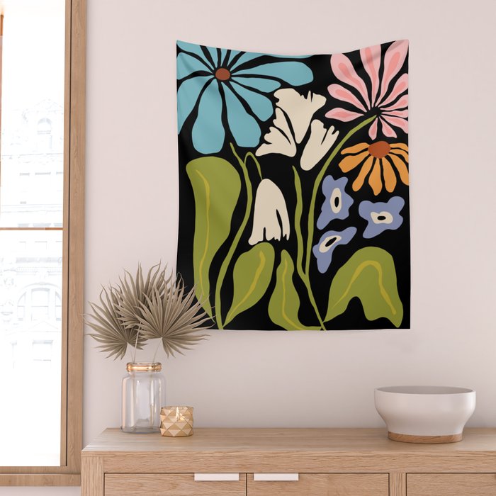 Golden Garden charm Wall Tapestry Gallery Image 2