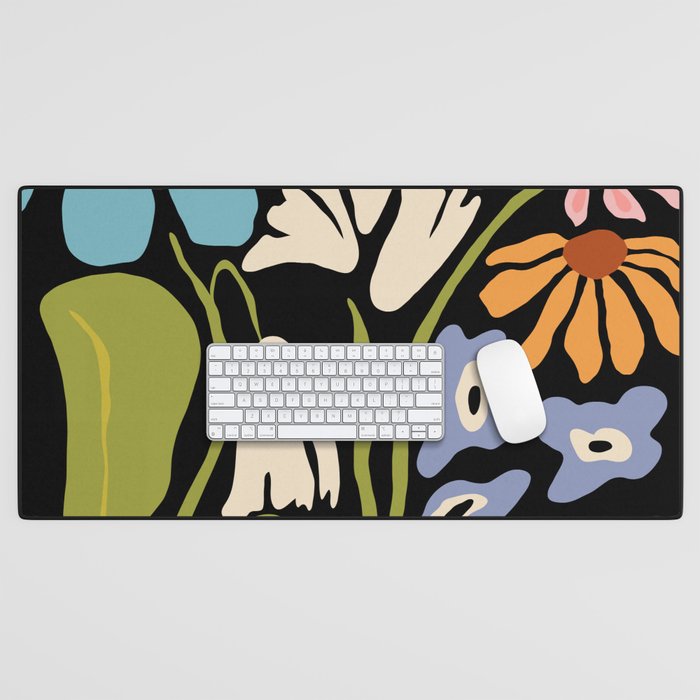 Golden Garden charm Desk Mat Gallery Image 1