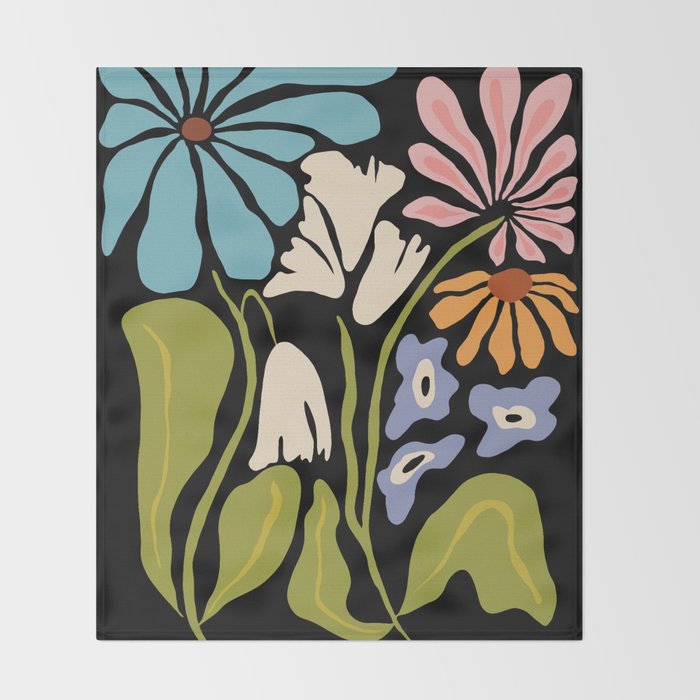 Golden Garden charm Throw Blanket Gallery Image 2