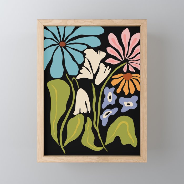 Golden Garden charm Mini Art Print Gallery Image 1