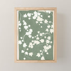 Minimal Abstract Leaves 12 Mini Art Print Gallery Image 1