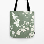 Minimal Abstract Leaves 12 Tote Bag Gallery Image 1