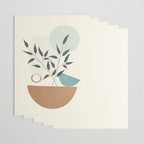 Azzurro Shapes No 57 Wrapping Paper Gallery Image 3