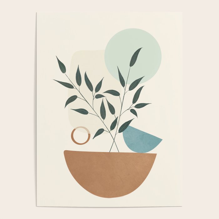 Azzurro Shapes No 57 Poster Gallery Image 1