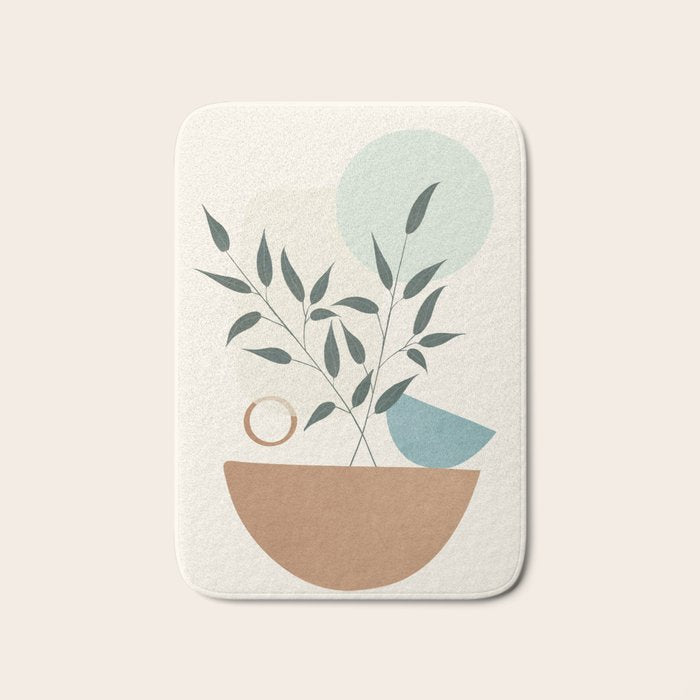 Azzurro Shapes No 57 Bath Mat Gallery Image 1