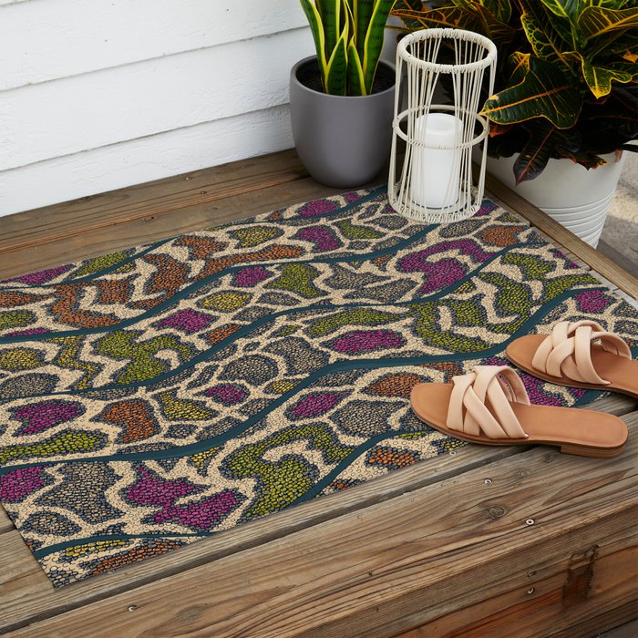 boa wave Outdoor Rug Gallery Image 2