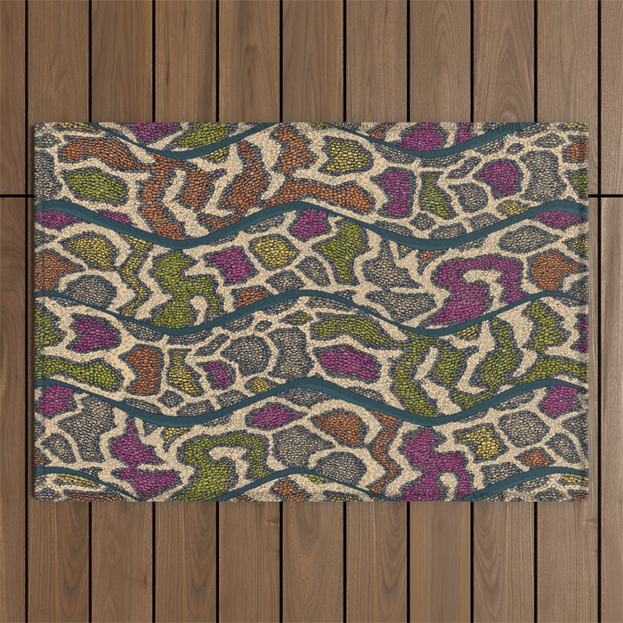 boa wave Outdoor Rug Gallery Image 1