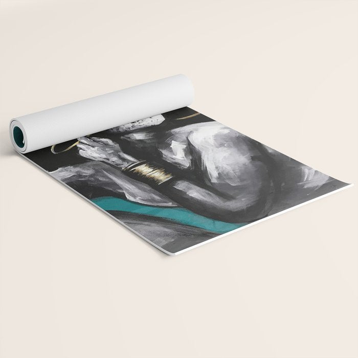 Naturally Queen VI  TEAL Yoga Mat Gallery Image 2