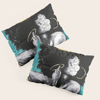 Naturally Queen VI  TEAL Pillow Sham Gallery Image 3