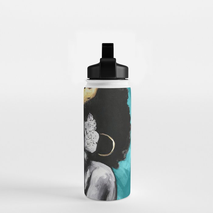 Naturally Queen VI  TEAL Water Bottle Gallery Image 2
