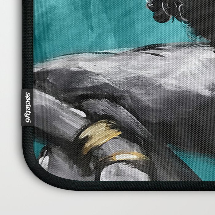 Naturally Queen VI  TEAL Laptop Sleeve Gallery Image 3