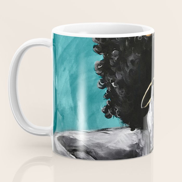 Naturally Queen VI  TEAL Coffee Mug Gallery Image 3