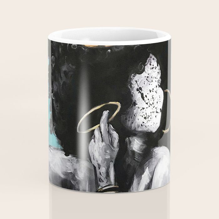Naturally Queen VI  TEAL Coffee Mug Gallery Image 4