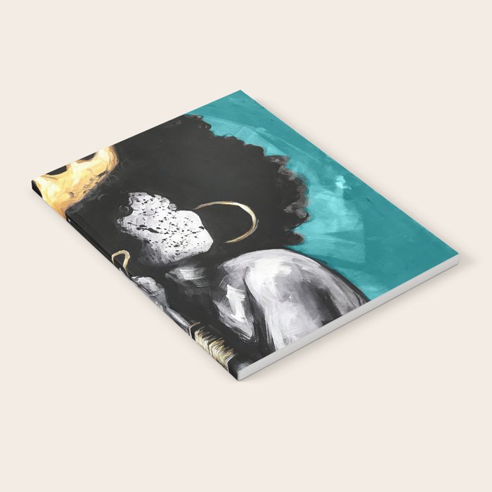 Naturally Queen VI  TEAL Notebook Gallery Image 1