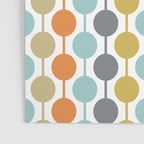 Retro Circles Mid Century Modern Background Poster Gallery Image 3