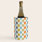 Retro Circles Mid Century Modern Background Wine Chiller Gallery Image 3