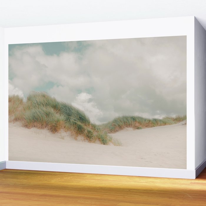 Sea Grass - California Beach Dunes, Landscape Photography Wall Mural Gallery Image 2
