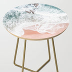 Aerial Beach Print - Sands of Coral Haze - Ocean Sea photography by Ingrid Beddoes Side Table Gallery Image 2