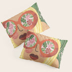 Floral Glasses Pillow Sham Gallery Image 3