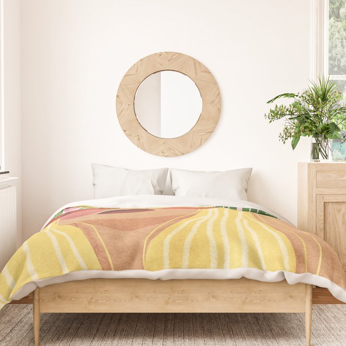 Floral Glasses Duvet Cover Gallery Image 3