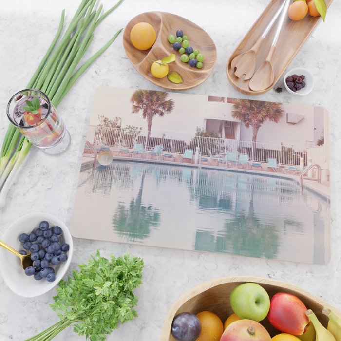 Palm Springs Summer, No. 2 Cutting Board Gallery Image 2