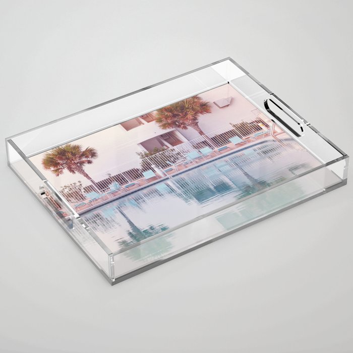 Palm Springs Summer, No. 2 Acrylic Tray Gallery Image 1