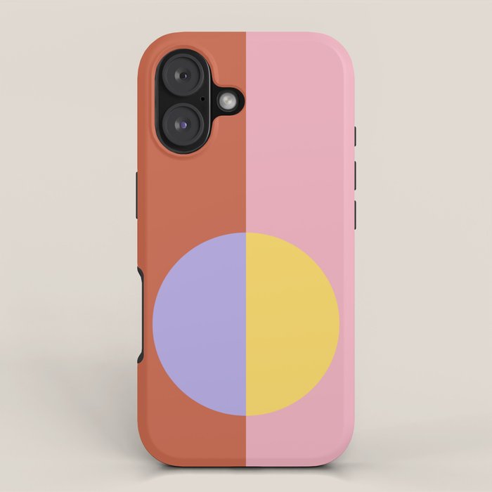 Color Block Abstract XIII iPhone Case Gallery Image 1
