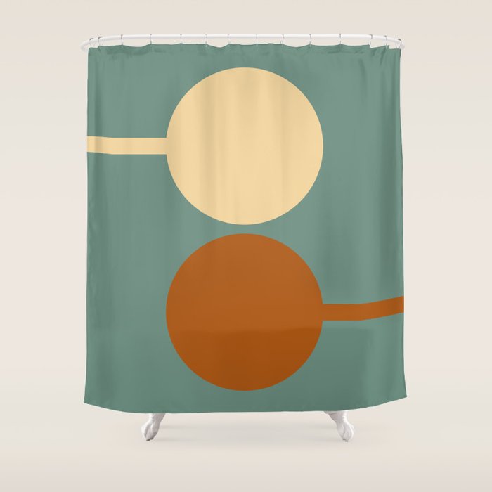 Mid Century 32A Shower Curtain Gallery Image 1