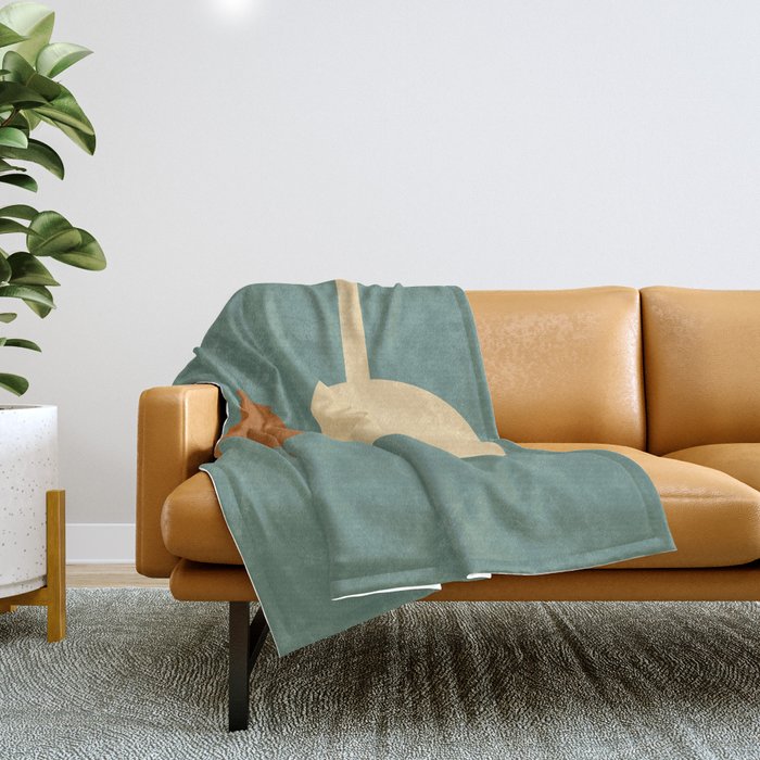 Mid Century 32A Throw Blanket Gallery Image 1