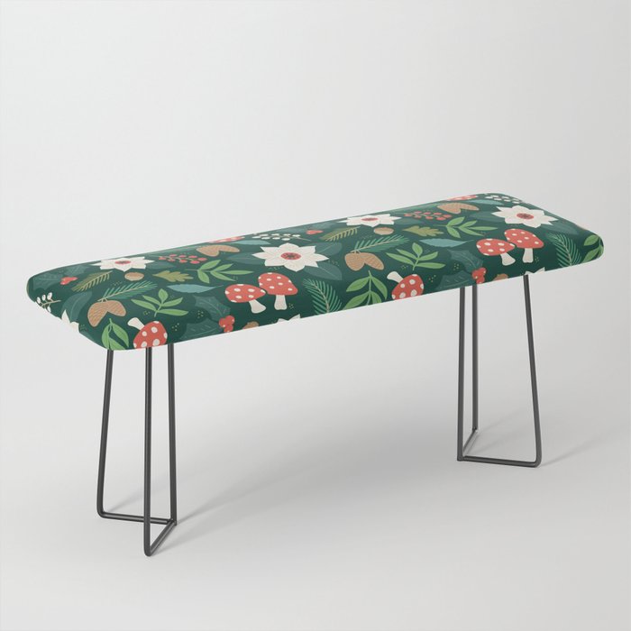 Woodland Holiday Botanicals Bench Gallery Image 1