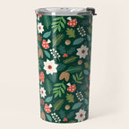 Woodland Holiday Botanicals Travel Mug Gallery Image 2