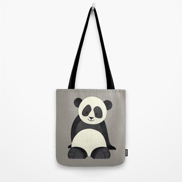 Whimsy Giant Panda Tote Bag Gallery Image 2