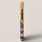 Klimt Cat with Green Eyes as Chinese Emperor iPhone Case Gallery Image 2
