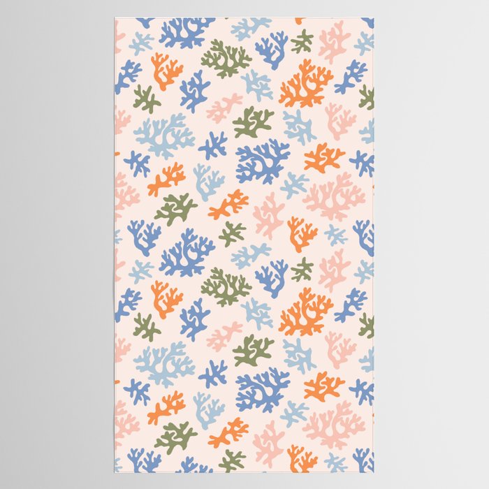 Coral Reef - peach  Tablecloth Gallery Image 2