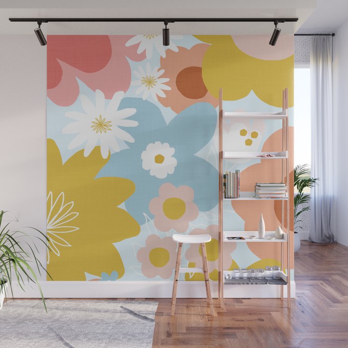 Bohemian bloom Wall Mural Gallery Image 1